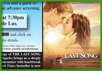 The Last Song ad