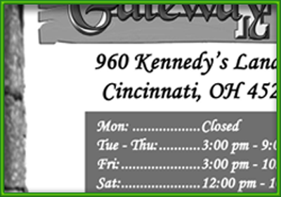 Gateway Event Flyer
